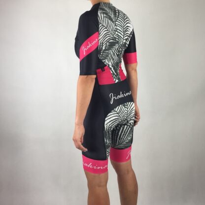 Jiakina Triathlonanzug Einteiler #TSSM02 Palmen – Bild 9