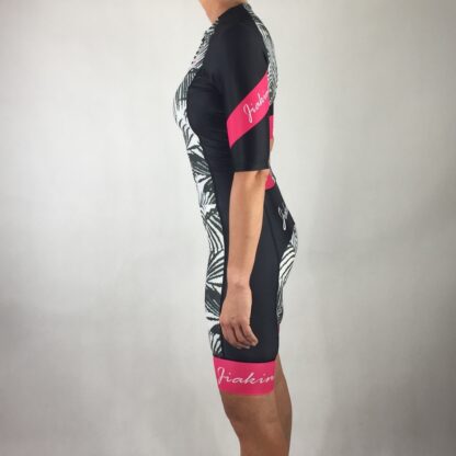 Jiakina Triathlonanzug Einteiler #TSSM02 Palmen – Bild 10