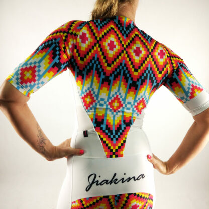 Jiakina Triathlon Anzug Einteiler #TSSM02 Colorful – Bild 3